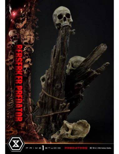 Predators Estatua Berserker Predator Deluxe Version 100 cm