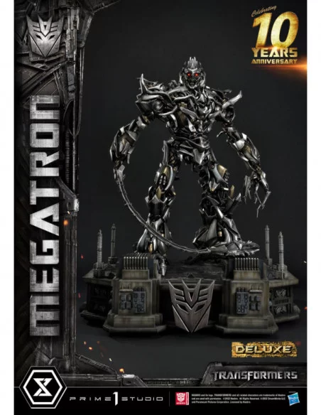 Transformers Estatua Museum Masterline Megatron Deluxe Bonus Version 84 cm