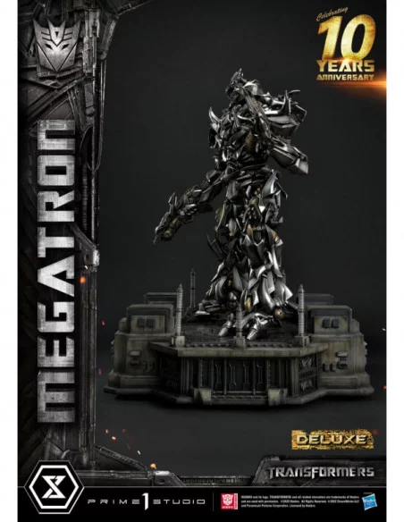 Transformers Estatua Museum Masterline Megatron Deluxe Bonus Version 84 cm