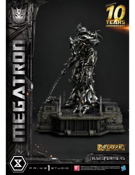 Transformers Estatua Museum Masterline Megatron Deluxe Bonus Version 84 cm