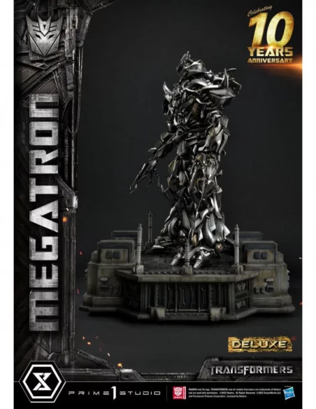 Transformers Estatua Museum Masterline Megatron Deluxe Bonus Version 84 cm