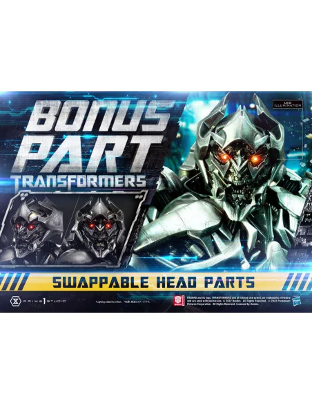 Transformers Estatua Museum Masterline Megatron Deluxe Bonus Version 84 cm