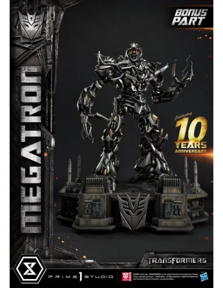 Transformers Estatua Museum Masterline Megatron Deluxe Bonus Version 84 cm