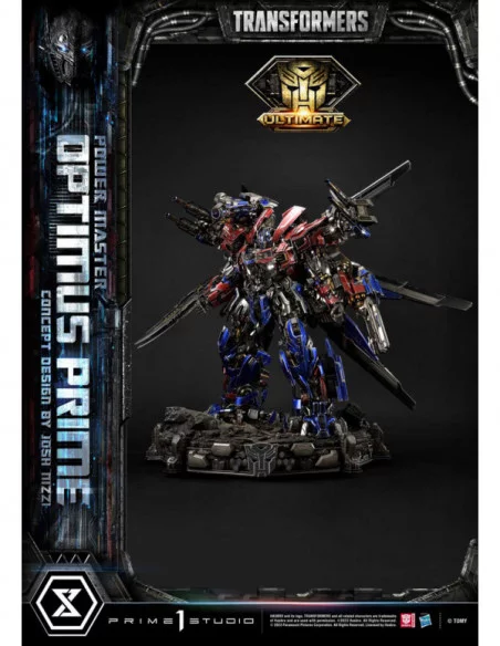 Transformers Museum Masterline Estatua Powermaster Optimus Prime Concept by Josh Nizzi Ultimate Version 99 cm
