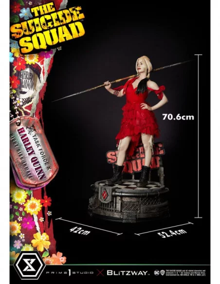 The Suicide Squad Estatua 1/3 Harley Quinn Bonus Version 71 cm