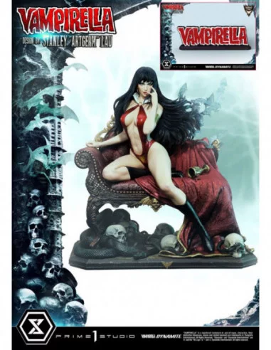 Dynamite Entertainment Estatua 1/3 Vampirella Design by Stanley Artgerm Lau Bonus Version 55 cm