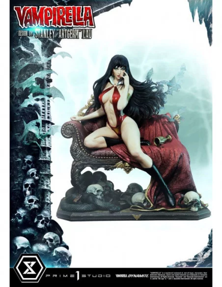 Dynamite Entertainment Estatua 1/3 Vampirella Design by Stanley Artgerm Lau Bonus Version 55 cm Dynamite Entertainment Estatua 1/3 Vampirella Design by Stanley Artgerm Lau Bonus Version 55 cm