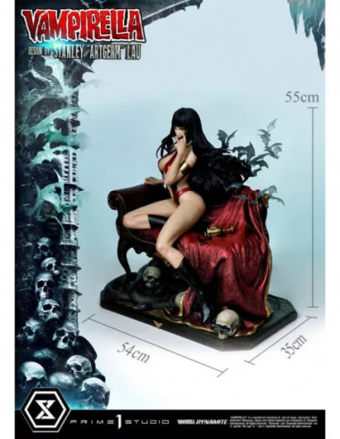 Dynamite Entertainment Estatua 1/3 Vampirella Design by Stanley Artgerm Lau Bonus Version 55 cm