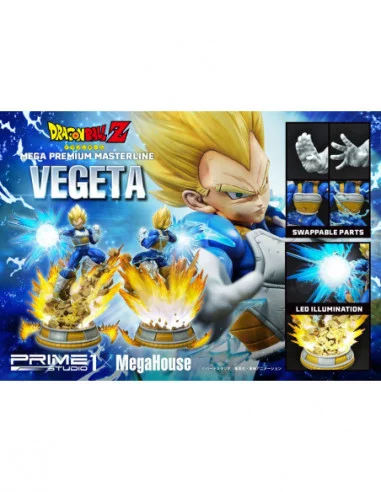 Dragon Ball Z Estatua 1/4 Super Saiyan Vegeta 64 cm