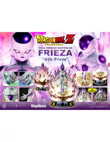 Dragon Ball Z Estatua 1/4 Frieza 4th Form Bonus Version 61 cm