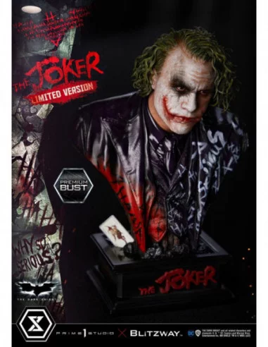The Dark Knight Busto Premium The Joker Limited Version 26 cm