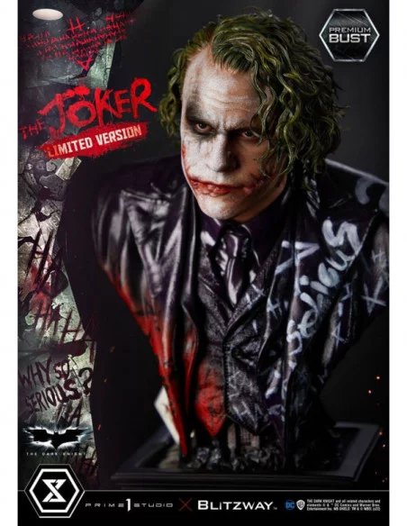 The Dark Knight Busto Premium The Joker Limited Version 26 cm The Dark Knight Busto Premium The Joker Limited Version 26 cm