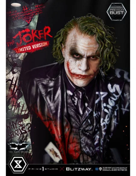 The Dark Knight Busto Premium The Joker Limited Version 26 cm The Dark Knight Busto Premium The Joker Limited Version 26 cm