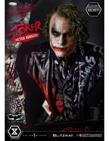 The Dark Knight Busto Premium The Joker Limited Version 26 cm