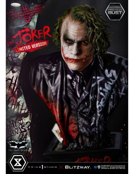 The Dark Knight Busto Premium The Joker Limited Version 26 cm The Dark Knight Busto Premium The Joker Limited Version 26 cm