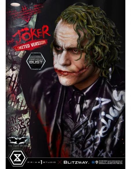 The Dark Knight Busto Premium The Joker Limited Version 26 cm The Dark Knight Busto Premium The Joker Limited Version 26 cm