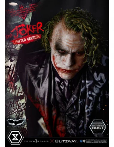 The Dark Knight Busto Premium The Joker Limited Version 26 cm