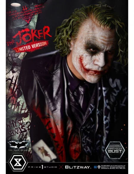 The Dark Knight Busto Premium The Joker Limited Version 26 cm The Dark Knight Busto Premium The Joker Limited Version 26 cm