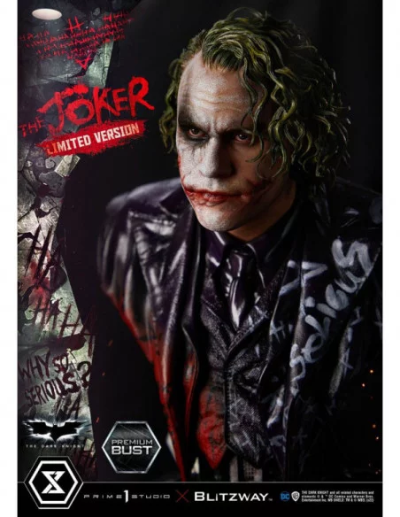The Dark Knight Busto Premium The Joker Limited Version 26 cm The Dark Knight Busto Premium The Joker Limited Version 26 cm