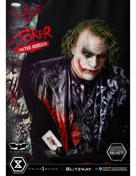 The Dark Knight Busto Premium The Joker Limited Version 26 cm The Dark Knight Busto Premium The Joker Limited Version 26 cm