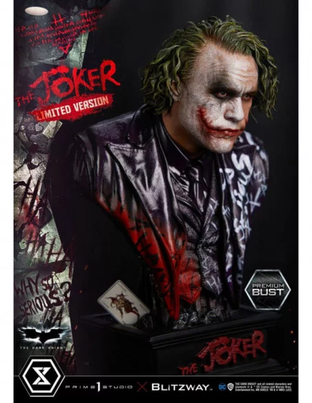 The Dark Knight Busto Premium The Joker Limited Version 26 cm The Dark Knight Busto Premium The Joker Limited Version 26 cm