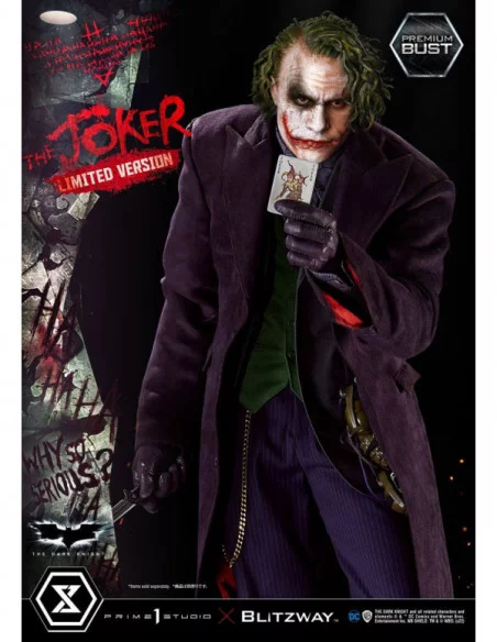The Dark Knight Busto Premium The Joker Limited Version 26 cm The Dark Knight Busto Premium The Joker Limited Version 26 cm
