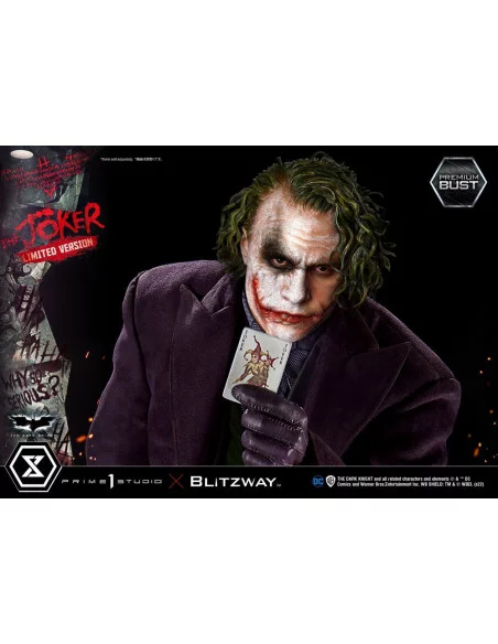 The Dark Knight Busto Premium The Joker Limited Version 26 cm The Dark Knight Busto Premium The Joker Limited Version 26 cm