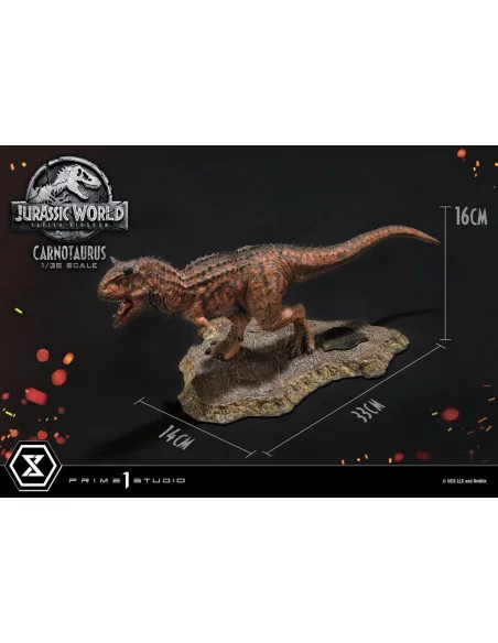 Jurassic World: Fallen Kingdom Estatua PVC Prime Collectibles 1/38 Carnotaurus 16 cm Jurassic World: Fallen Kingdom Estatua PVC Prime Collectibles 1/38 Carnotaurus 16 cm