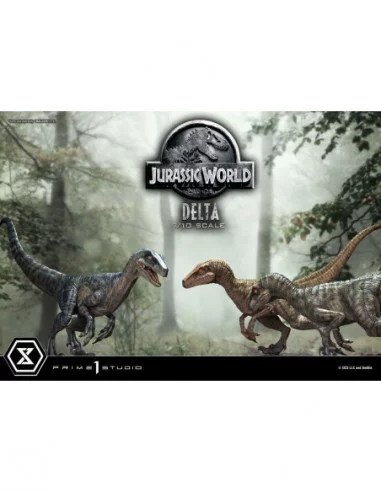 Jurassic World: Fallen Kingdom Estatua Prime Collectibles 1/10 Delta 17 cm