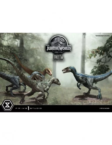 Jurassic World: Fallen Kingdom Estatua Prime Collectibles 1/10 Delta 17 cm