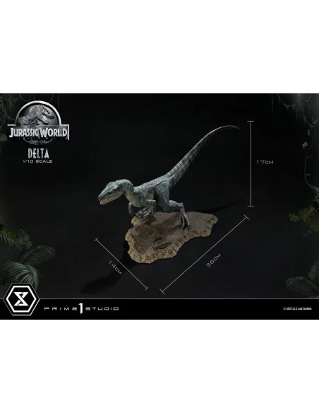 Jurassic World: Fallen Kingdom Estatua Prime Collectibles 1/10 Delta 17 cm Jurassic World: Fallen Kingdom Estatua Prime Collectibles 1/10 Delta 17 cm