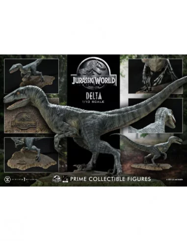 Jurassic World: Fallen Kingdom Estatua Prime Collectibles 1/10 Delta 17 cm