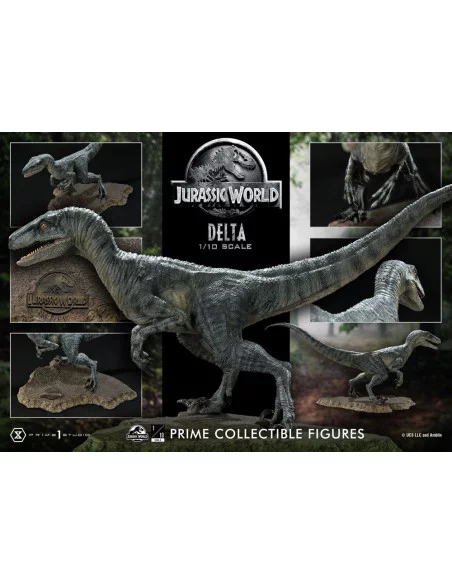 Jurassic World: Fallen Kingdom Estatua Prime Collectibles 1/10 Delta 17 cm Jurassic World: Fallen Kingdom Estatua Prime Collectibles 1/10 Delta 17 cm