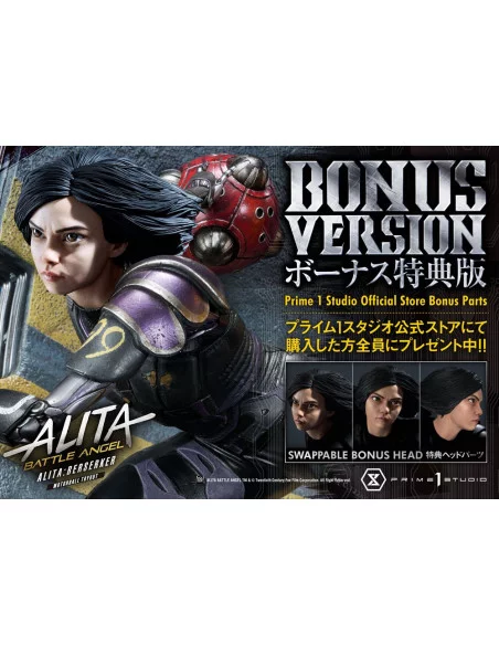 Alita: Ángel de combate Estatua 1/4 Alita Berserker Motorball Bonus Version Tryout 64 cm Alita: Ángel de combate Estatua 1/4 Alita Berserker Motorball Bonus Version Tryout 64 cm