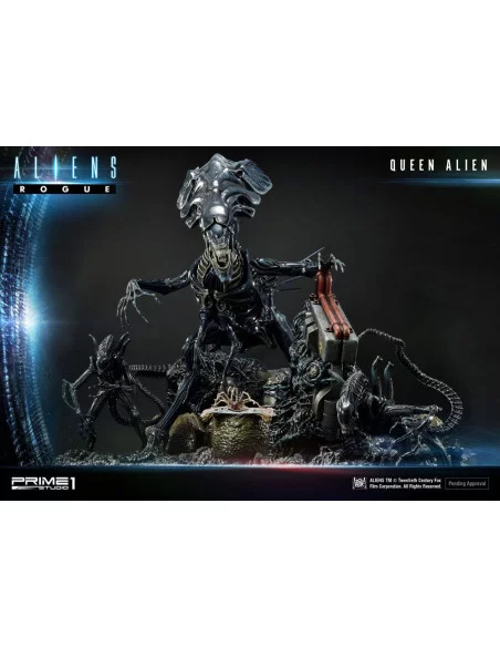 Aliens Premium Masterline Series Estatua Queen Alien Battle Diorama 71 cm