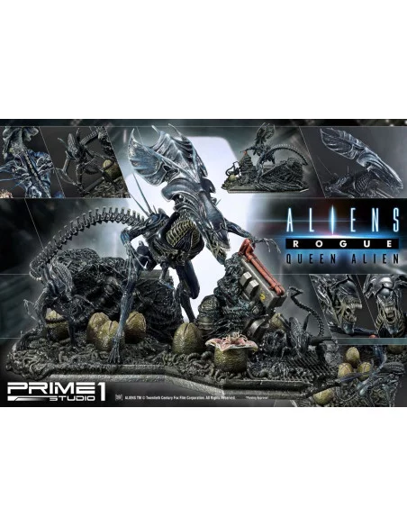 Aliens Premium Masterline Series Estatua Queen Alien Battle Diorama 71 cm