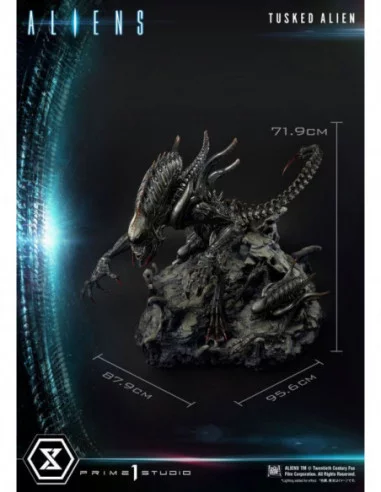 Aliens Premium Masterline Series Estatua Tusked Alien Bonus Version (Dark Horse Comics) 72 cm