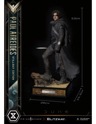 Dune Estatua 1/4 Paul Atreides Stillsuit Edition Bonus Version 53 cm