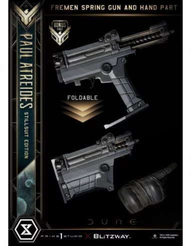 Dune Estatua 1/4 Paul Atreides Stillsuit Edition Bonus Version 53 cm