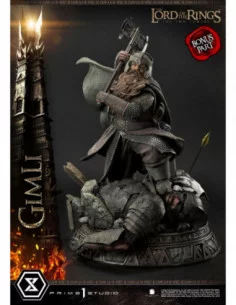El Señor de los Anillos: las dos torres Estatua 1/4 Gimli Bonus Version 56 cm