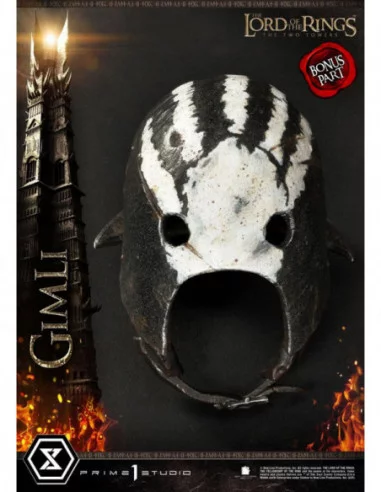 El Señor de los Anillos: las dos torres Estatua 1/4 Gimli Bonus Version 56 cm