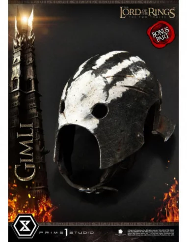 El Señor de los Anillos: las dos torres Estatua 1/4 Gimli Bonus Version 56 cm