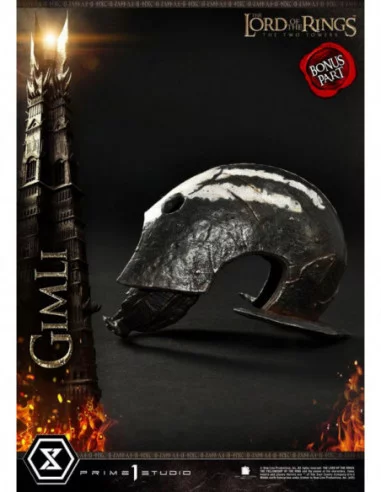 El Señor de los Anillos: las dos torres Estatua 1/4 Gimli Bonus Version 56 cm