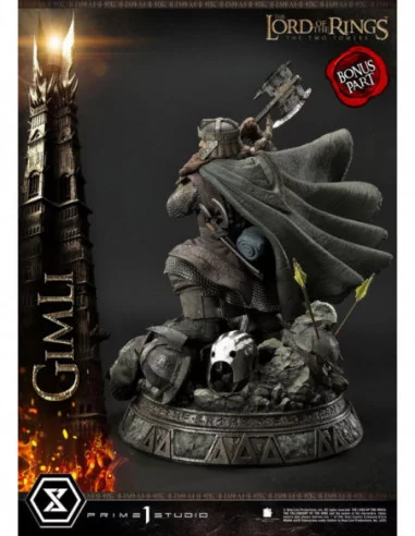 El Señor de los Anillos: las dos torres Estatua 1/4 Gimli Bonus Version 56 cm