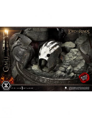 El Señor de los Anillos: las dos torres Estatua 1/4 Gimli Bonus Version 56 cm