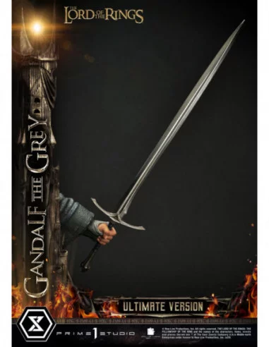 El Señor de los Anillos Estatua 1/4 Gandalf El Gris Ultimate Version 81 cm