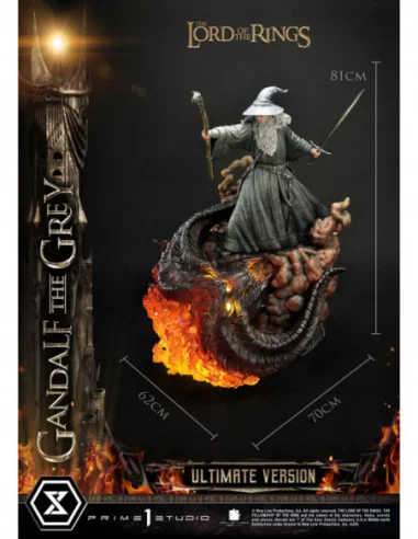 El Señor de los Anillos Estatua 1/4 Gandalf El Gris Ultimate Version 81 cm