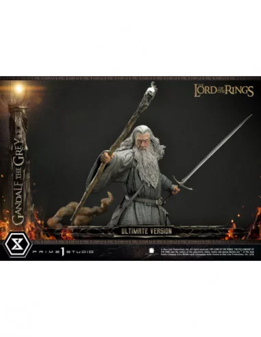 El Señor de los Anillos Estatua 1/4 Gandalf El Gris Ultimate Version 81 cm