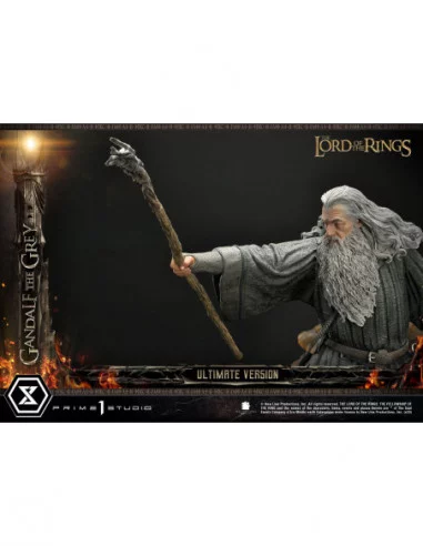 El Señor de los Anillos Estatua 1/4 Gandalf El Gris Ultimate Version 81 cm