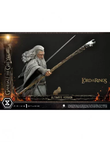 El Señor de los Anillos Estatua 1/4 Gandalf El Gris Ultimate Version 81 cm